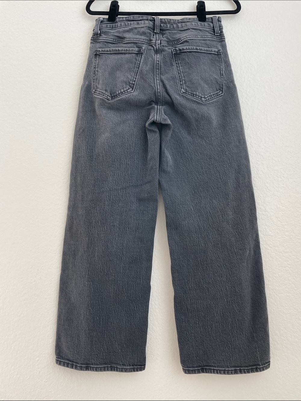 Bella Stretch Wide Leg Jeans Charcoal Gray • 28 - Picture 2 of 8